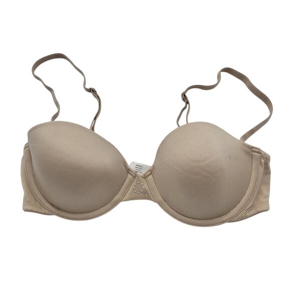 Maidenform Beige Sweet Nothings Convertible Strap Underwire Bra Size 34B - Picture 1 of 7